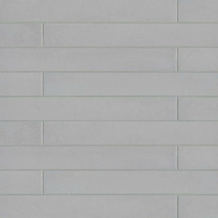 Bedrosians Allora Solid Grey 3-in x 24-in Matte Porcelain Patterned Floor and Wall Tile (10.66-sq. ft/ Carton)