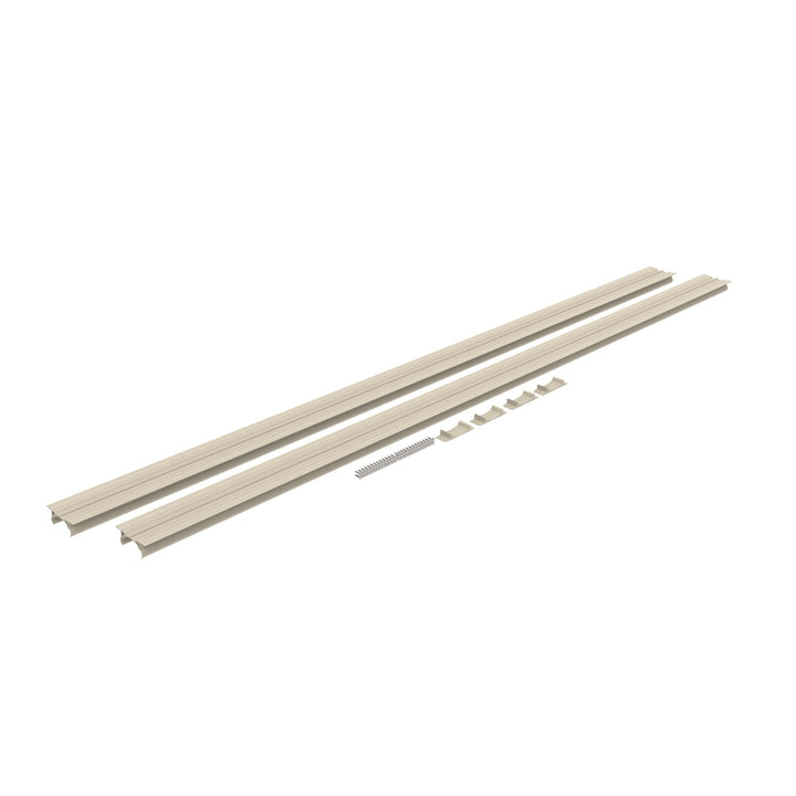 Freedom 91-in x 4.63-in Clay Vinyl Deck Board Adaptor (2-Pack)