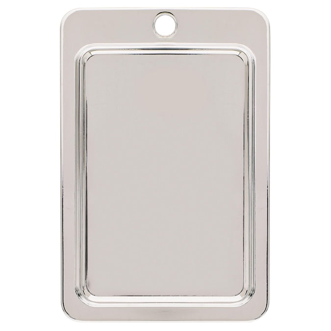 Amerock Edge Pull 3-in (76mm) Center to Center Rectangular Edge Drawer Pull