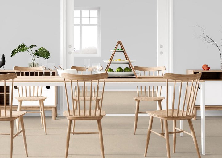 Forbo Flooring Systems Marmoleum Cinch Loc Seal Edelweiss 10-mm T x 12-in W x 12-in L Waterproof Tile Look Laminate Flooring (6.78-sq ft / Carton)