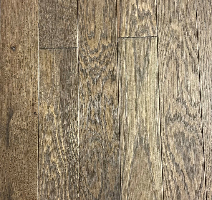 Beasley Red oak Graphite hardwood flooring — primary plank view