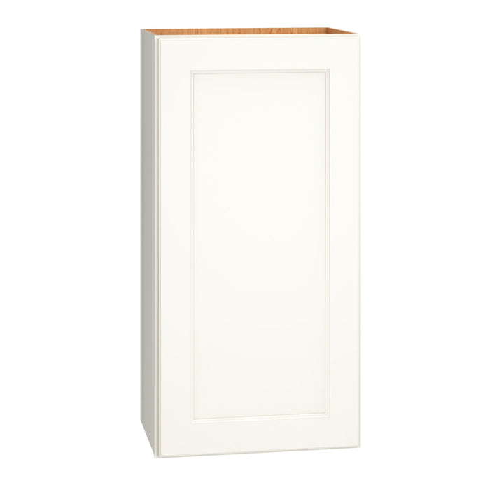 Diamond Express Macaulay 18-in W x 36-in H x 12-in D White Wall Fully Assembled Plywood Cabinet (Recessed Panel Square Door Style)