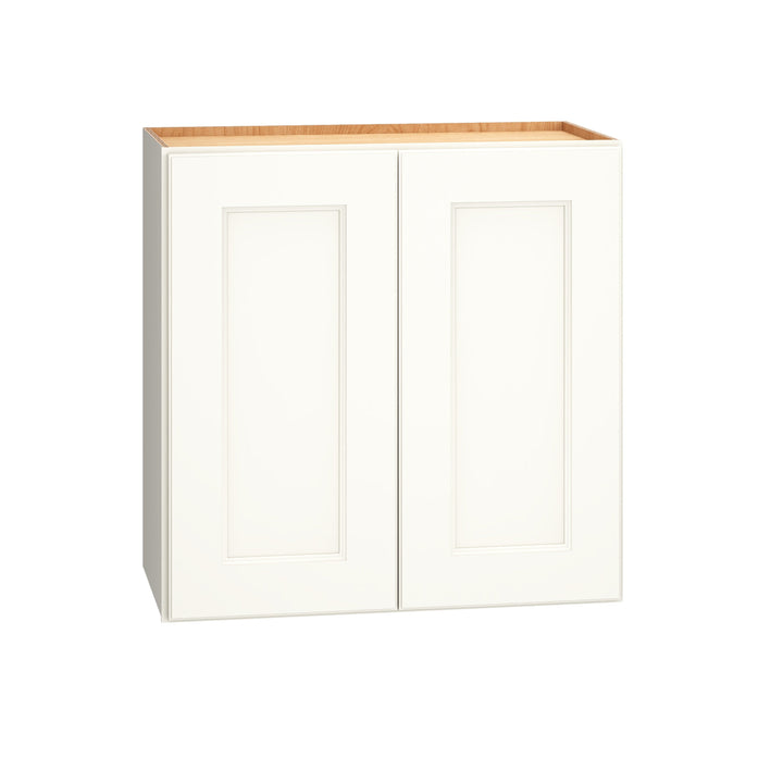 Diamond Express Macaulay 24-in W x 24-in H x 12-in D White Wall Fully Assembled Plywood Cabinet (Recessed Panel Square Door Style)