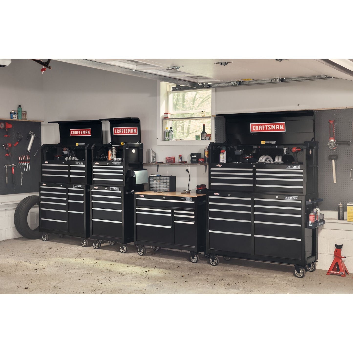 CRAFTSMAN 2000 Series 4-Drawer Steel Tool Chest, Black, 26-Inches Wide