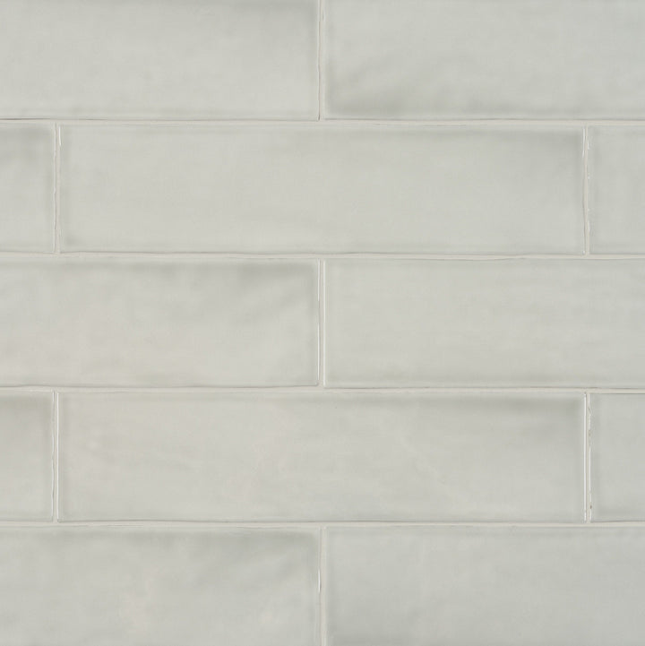 Satori Talesso Smoke 3-in x 12-in Glossy Ceramic Subway Wall Tile, 10.66-sq ft Carton