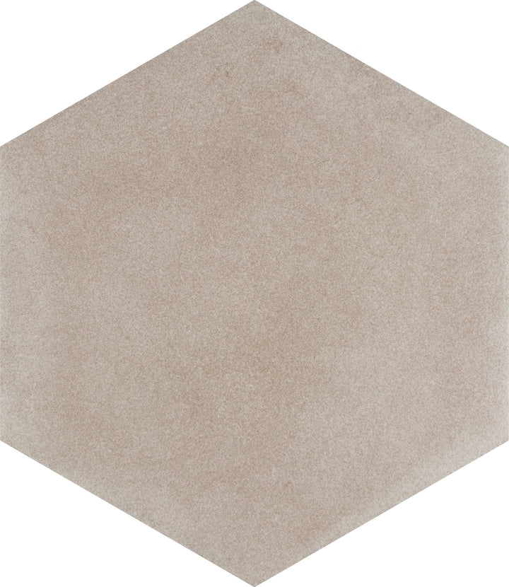 Affinity Tile Matter Hex Taupe 8-in x 9-in Multi-finish Porcelain Hexagon Floor and Wall Tile product image