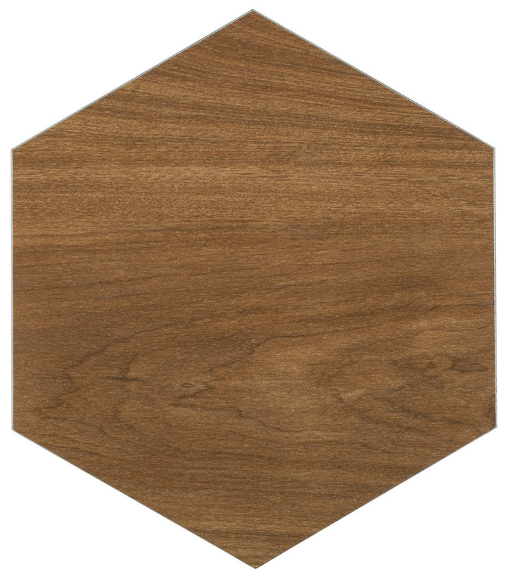 Lucida USA Java Brown Wood Look 12-mil x 6-in W x 6-in L Waterproof Peel and Stick Vinyl Tile Flooring (21.5-sq ft/ Carton)
