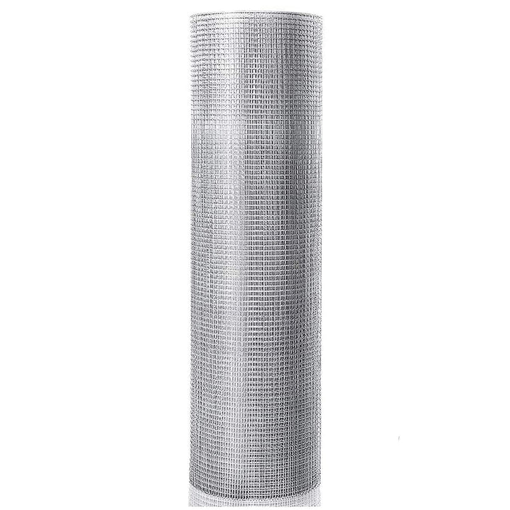Bybafun 100-ft x 5-ft Silver Metal Hardware Cloth Rolled Fencing with Mesh Size 1/2-in x 1/2-in