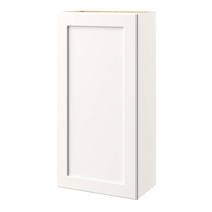 allen + roth Aveley 21-in W x 39.125-in H x 12-in D Linen Wall Fully Assembled Cabinet (Flat Panel Shaker Door Style)