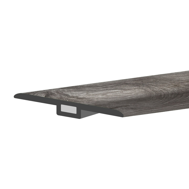 Lucida USA Harbor Gray 2-in T x 3-in W x 48-in L Vinyl Floor T-moulding
