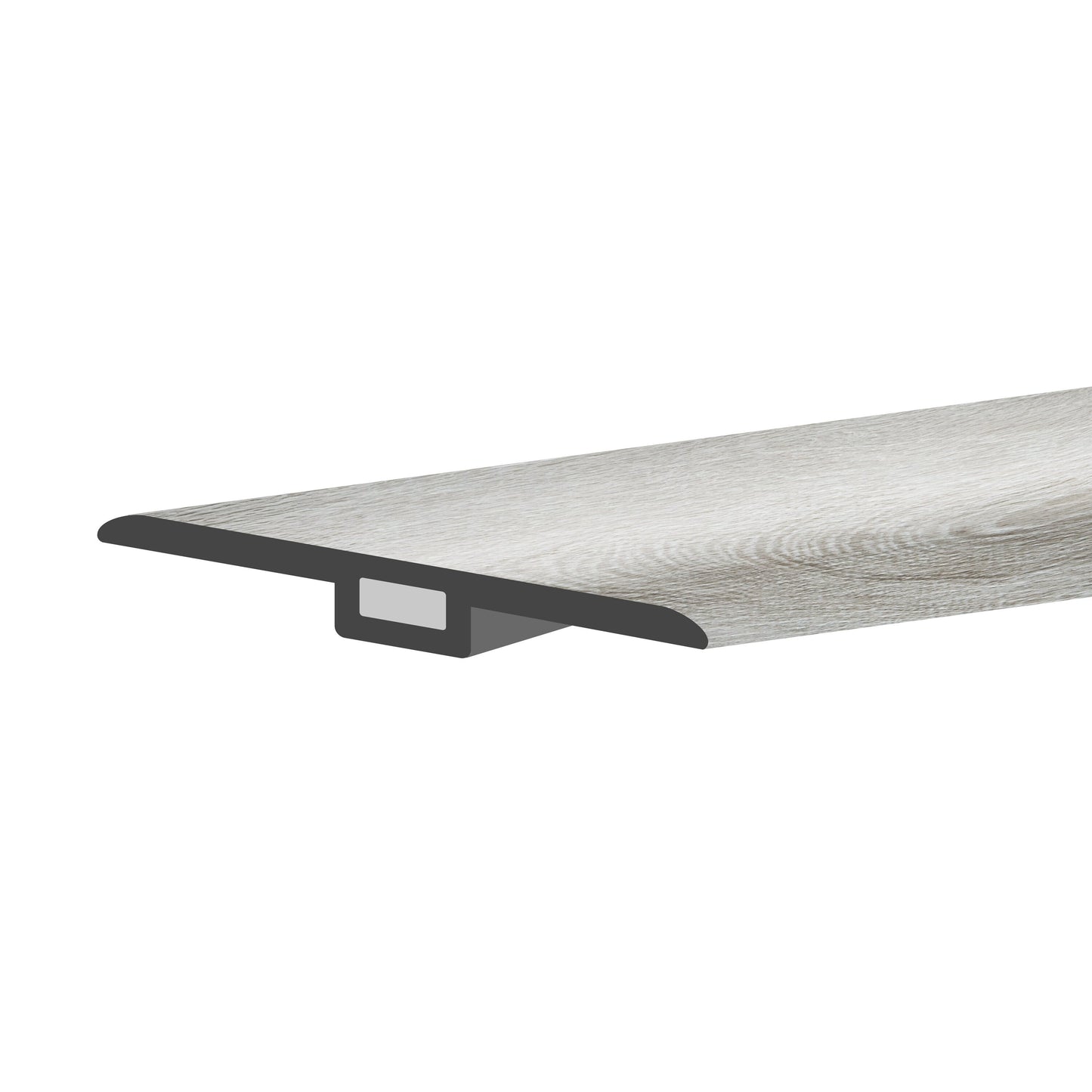 Lucida USA Greywolf 1.75-in x 48-in Vinyl Floor T-Moulding