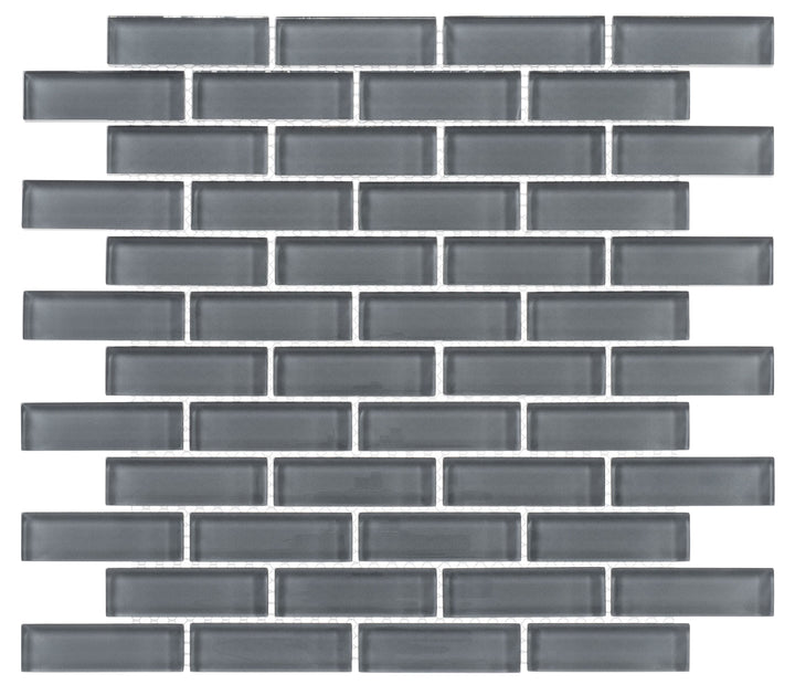 Andova Tiles Enchant- Darling Devon 12-in x 12-in Polished Glass Brick look Floor and Wall Tile product image