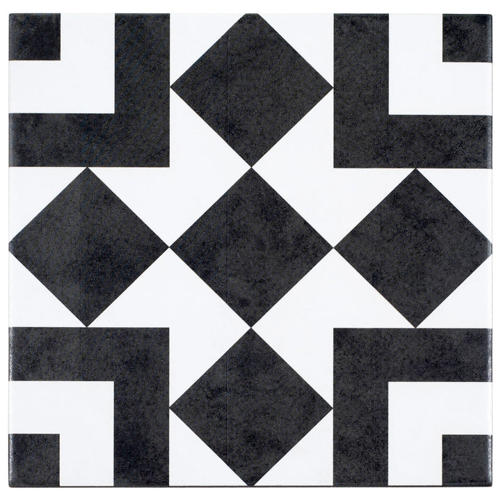 Andova Tiles LUV Letter 8-in x 8-in Glazed Porcelain Patterned Floor and Wall Tile product image