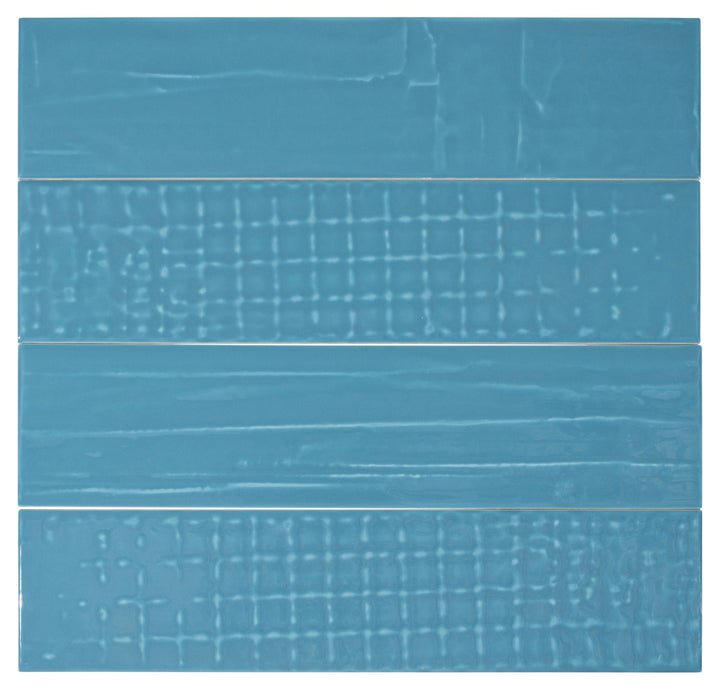 Andova Tiles Perfecto- Marvelli Acqua 4-in x 16-in Glazed Ceramic Subway Wall Tile product image
