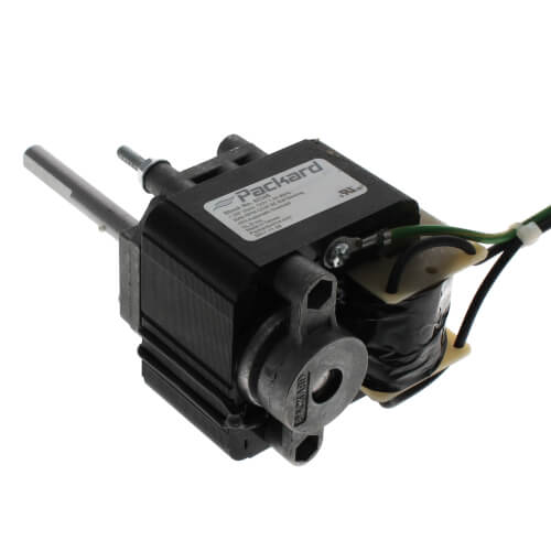Packard 65345-PACKARD inducer motor - side view (Type: Shaded Pole; Voltage: 120v)