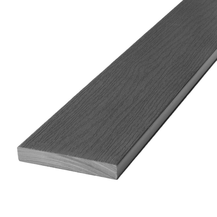 Deckorators Picture Frame 1-in x 6-in x 21-ft Dark Slate Solid Edge Composite Deck Board