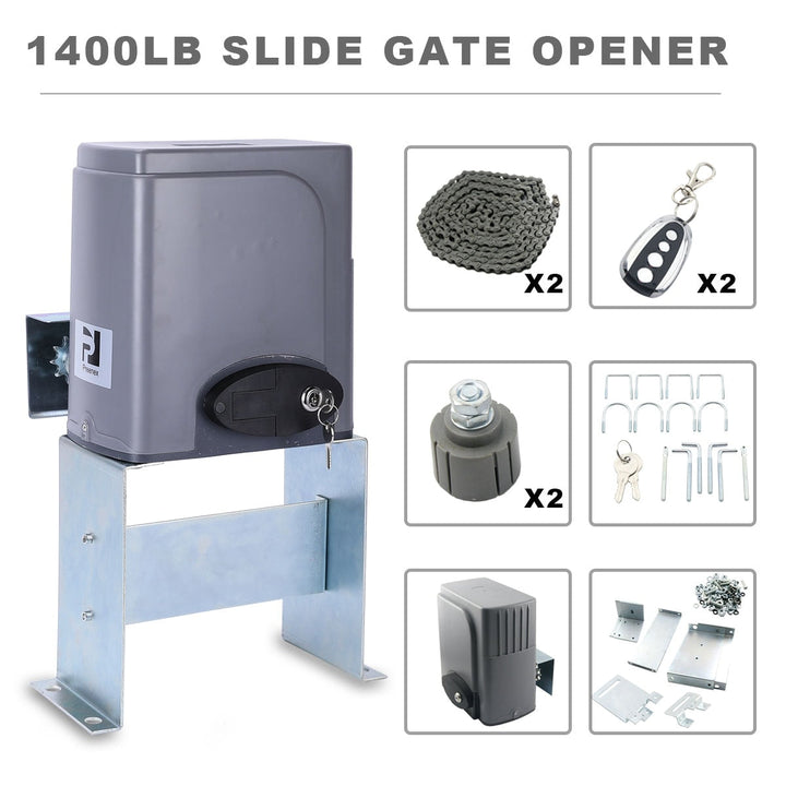 CO-Z 40-ft Slide Universal Electric Driveway Gate Opener Kit