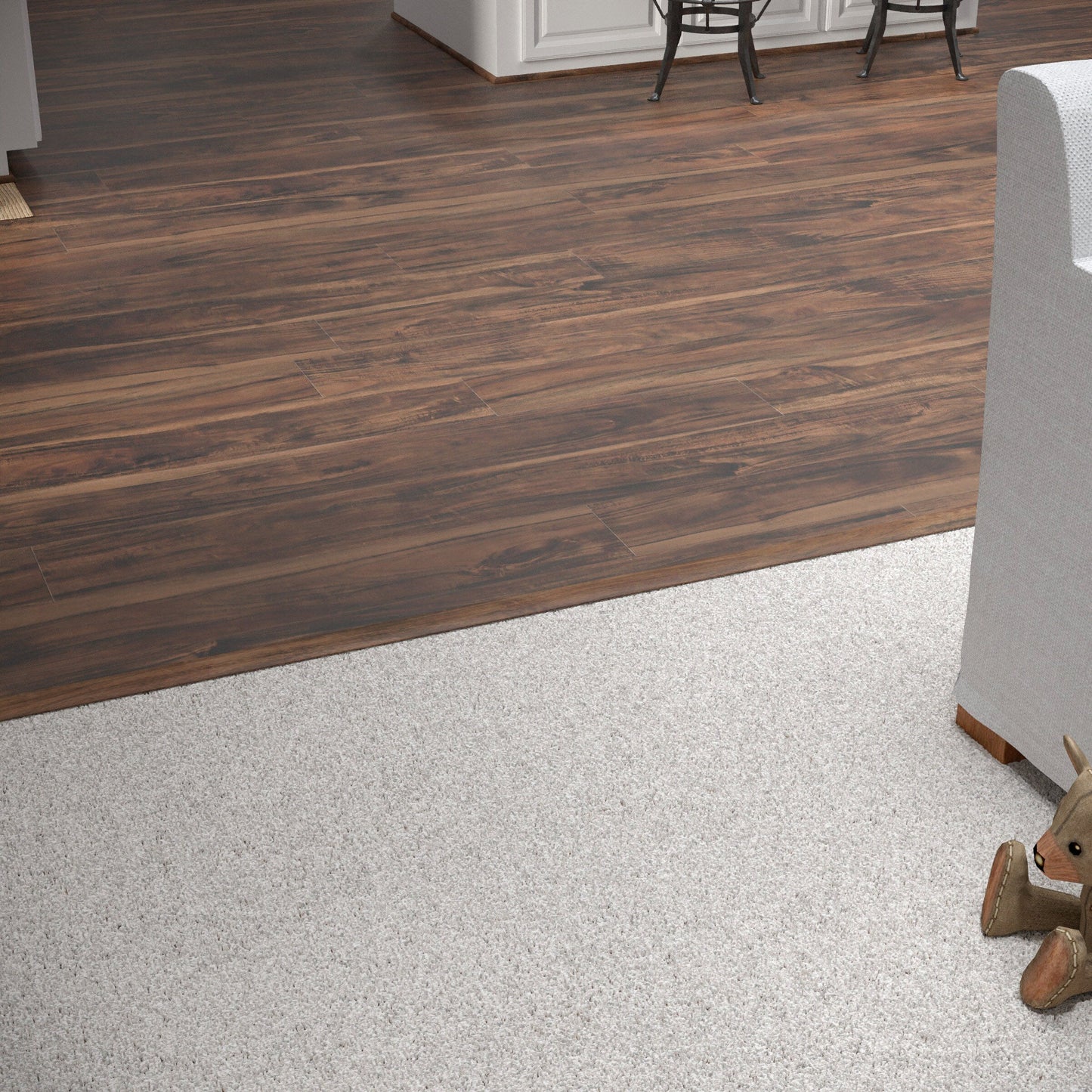 CALI Walnut Creek 1.25-in x 72.83-in Vinyl Floor T-Moulding