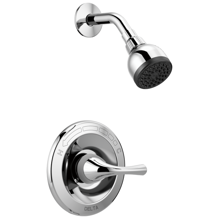 Delta Foundations Chrome 1-Handle Shower Faucet with Valve