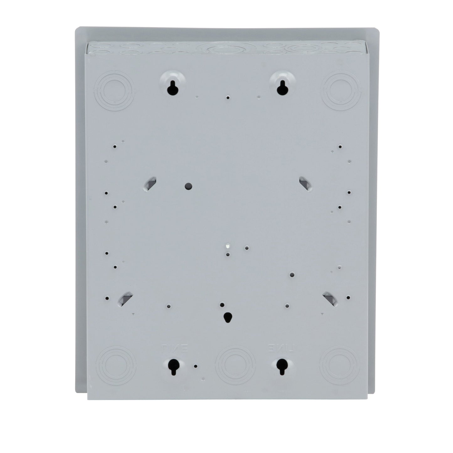 Square D Homeline 125-Amp 8-space load center - detail view
