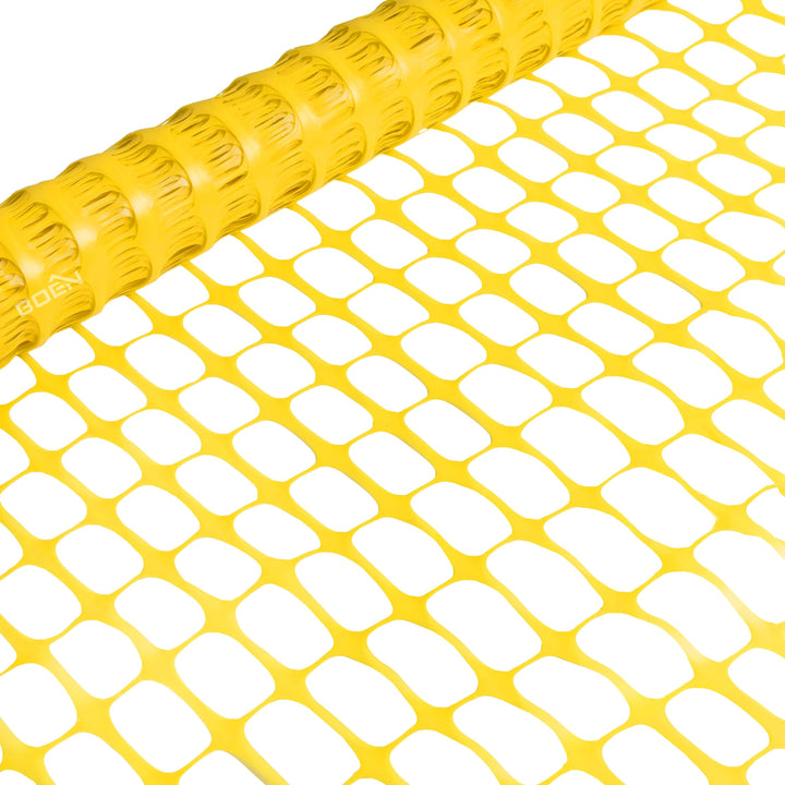 BOEN 50-ft H x 4-ft L Temporary Plastic Snow Fence