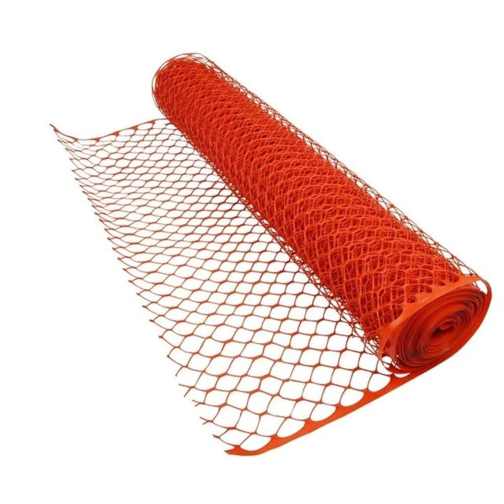 BOEN 50-ft H x 4-ft L Temporary Plastic Snow Fence
