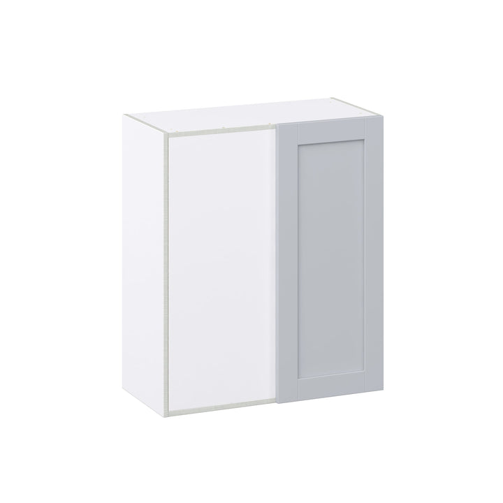 Hugo&Borg Charlesberg 30-in W x 35-in H x 14-in D Gray Blind Wall Fully Assembled Cabinet (Recessed Panel Shaker Door Style)