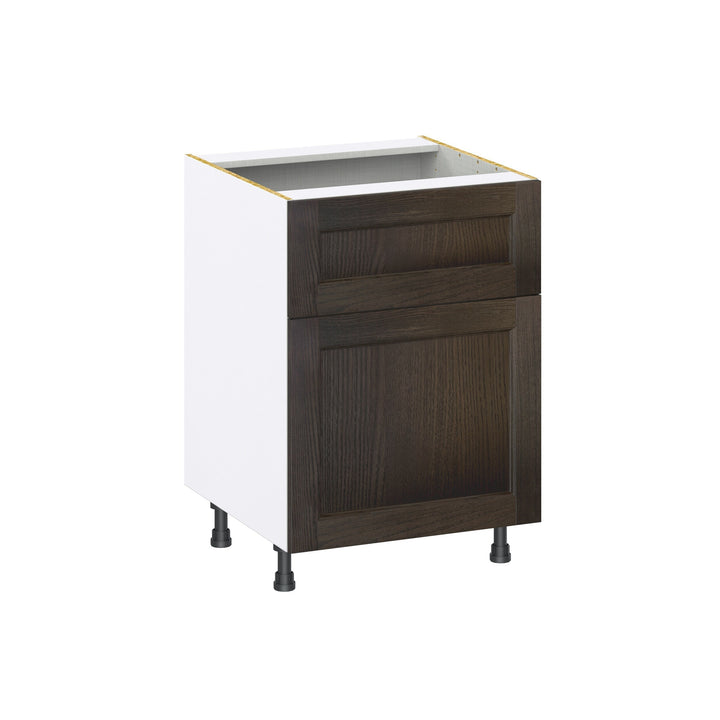 Hugo&Borg Montclaire 24-in W x 34.5-in H x 25-in D Wood 1-Drawer Base Fully Assembled Cabinet (Recessed Panel Shaker Style)