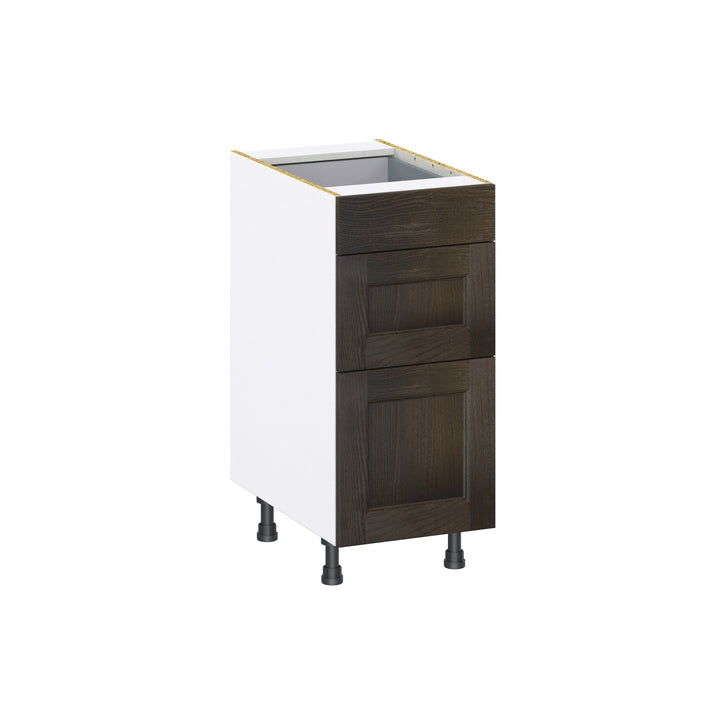 Hugo&Borg Montclaire 15-in W x 34.5-in H x 24-in D Wood 3-Drawer Base Fully Assembled Cabinet (Recessed Panel Style)