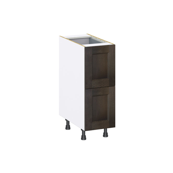 Hugo&Borg Montclaire 12-in W x 34.5-in H x 24-in D Wood 3-Drawer Base Fully Assembled Cabinet (Recessed Panel Style)