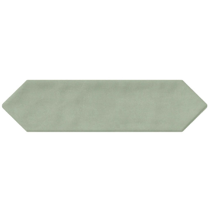 Giorbello (Sample) Sage 3-in x 12-in Glazed Ceramic Subway Floor and Wall Tile
