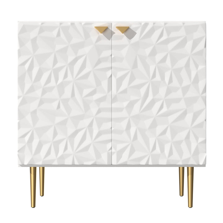 Clihome 15.75-in W x 55.45-in H Mdf White Freestanding Utility Storage Cabinet