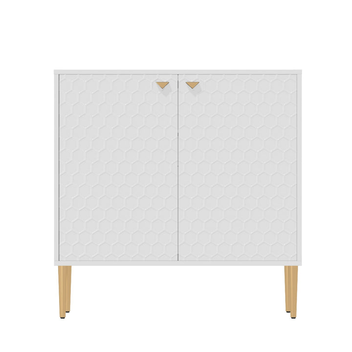 Clihome 15.75-in W x 32-in H Mdf White Freestanding Utility Storage Cabinet