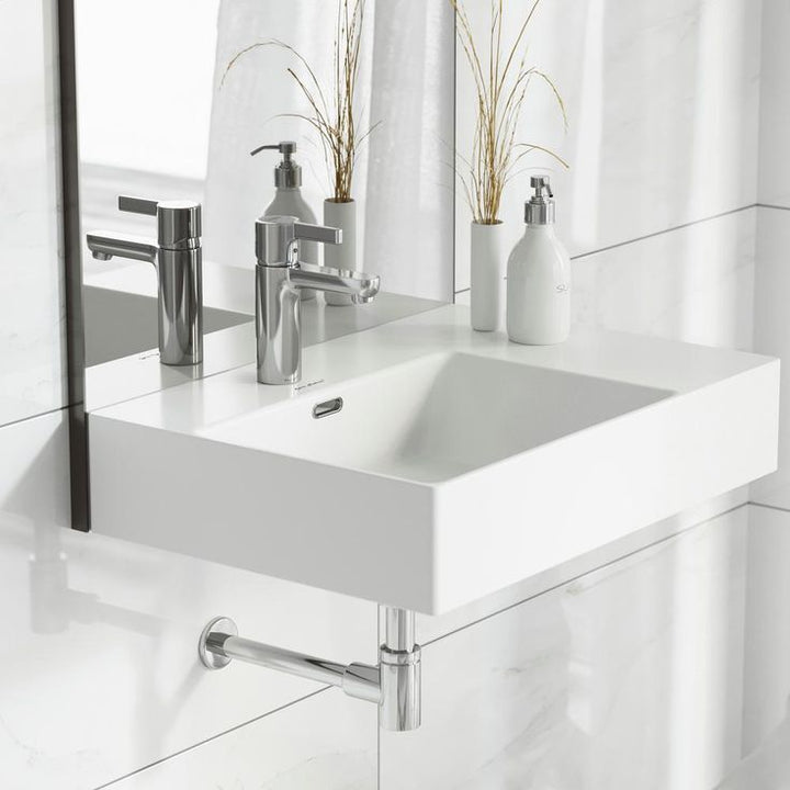 Swiss Madison St. Tropez Vessel Sink in Glossy White