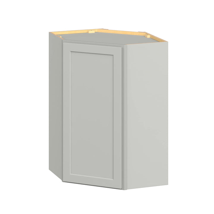 Hugo&Borg PRO Jasper 24-in W x 36-in H x 24-in D Whisper Gray Diagonal Wall Ready To Assemble Plywood Cabinet (Flat Panel Shaker Door Style)