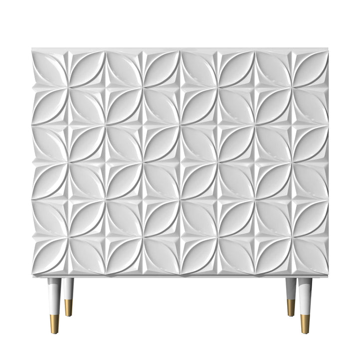 Clihome 15.75-in W x 31-in H Mdf White Freestanding Utility Storage Cabinet