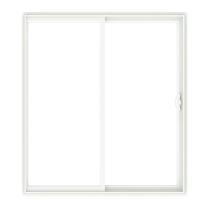 Pella 72-in x 80-in Vinyl Sliding, Universal reversible – primary product view