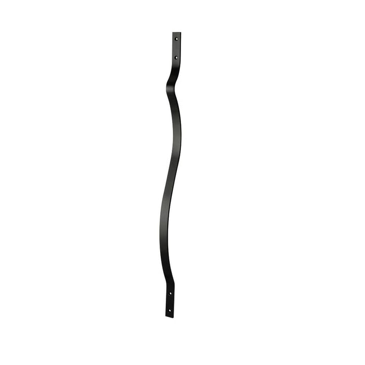 Deckorators 3/16-in x 1-in x 32-1/4-in Black Aluminum Deck Baluster (5-Pack)