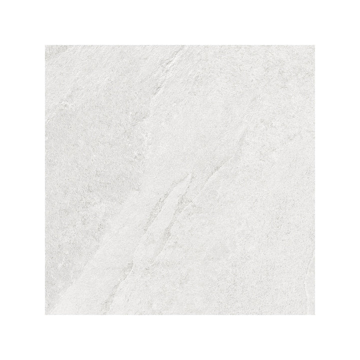 Giorbello (Sample) White 6-in x 6-in Matte Porcelain Stone Look Floor and Wall Tile