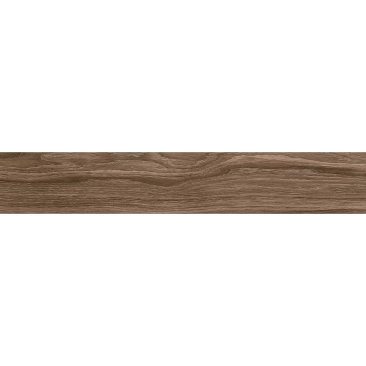 The Tile Life Daintree Cerezo Brown 8-in x 48-in Matte Porcelain Wood look Floor and Wall Tile product image