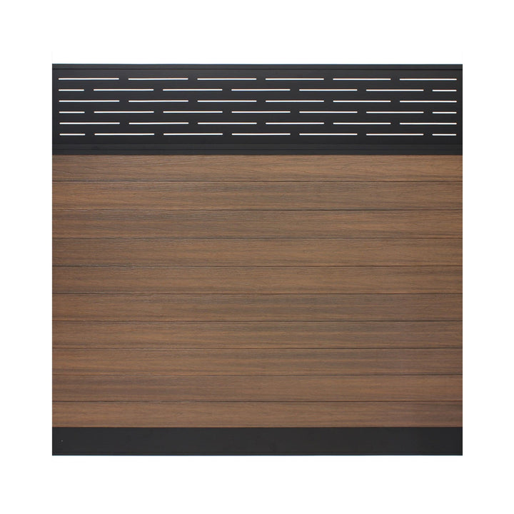 Infinity Euro 6-ft H x 6-ft W King Cedar Privacy Composite Fence Panel