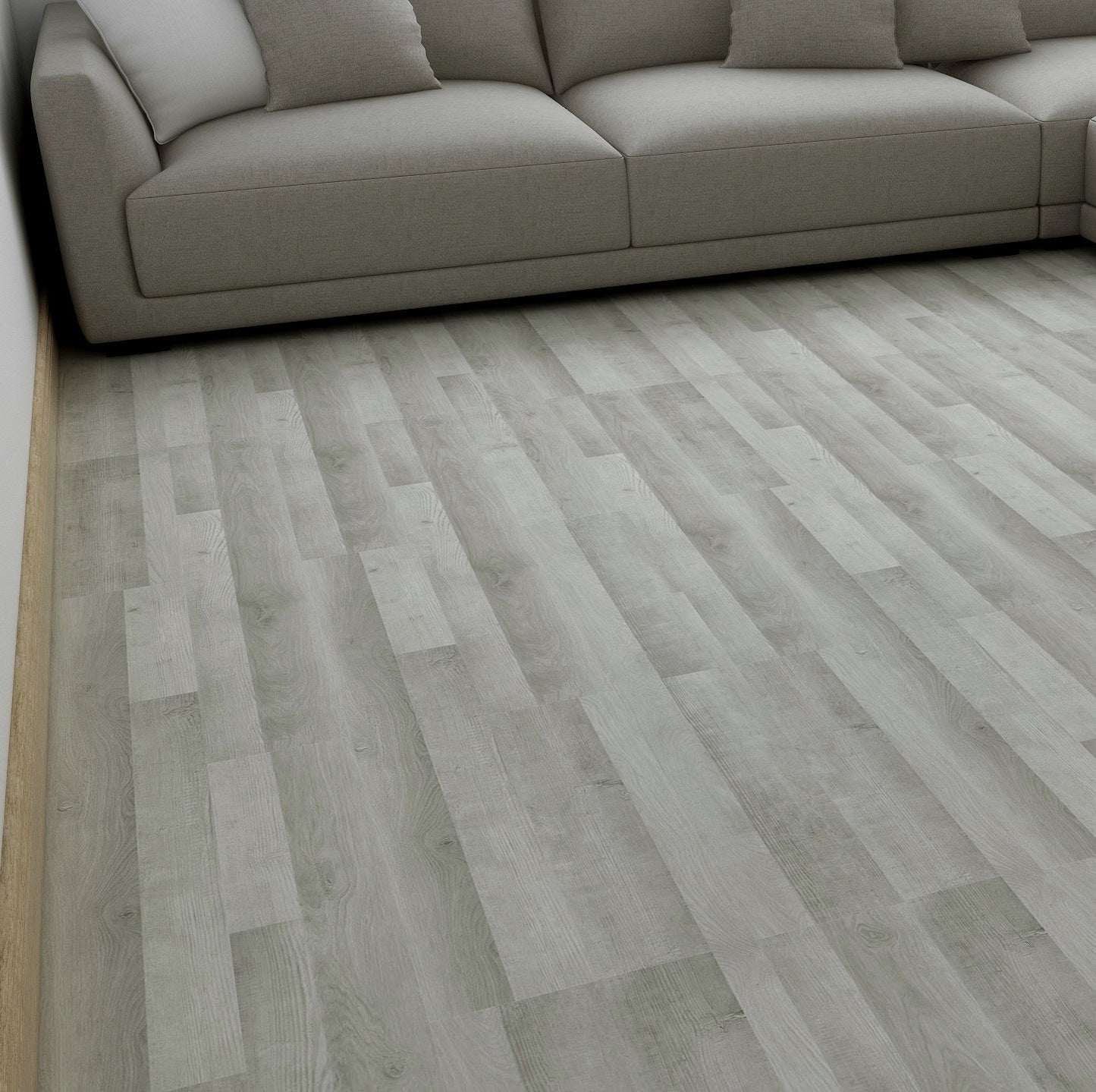 Deco Products HYDROSTOP Bahamas Sands 7-in x 48-in Rigid Core Waterproof Interlocking Luxury Vinyl Plank Flooring, 5.2‑mm, 20‑mil Wear Layer (24-sq ft/carton)