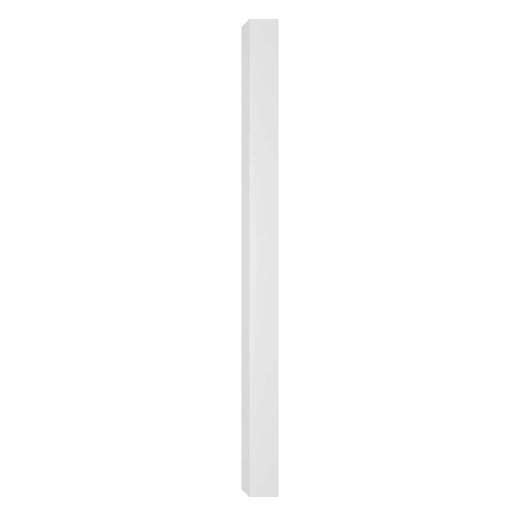Outdoor Essentials PicketLock 8-ft H x 5-in W White Vinyl Blank Fence Post (Unassembled)