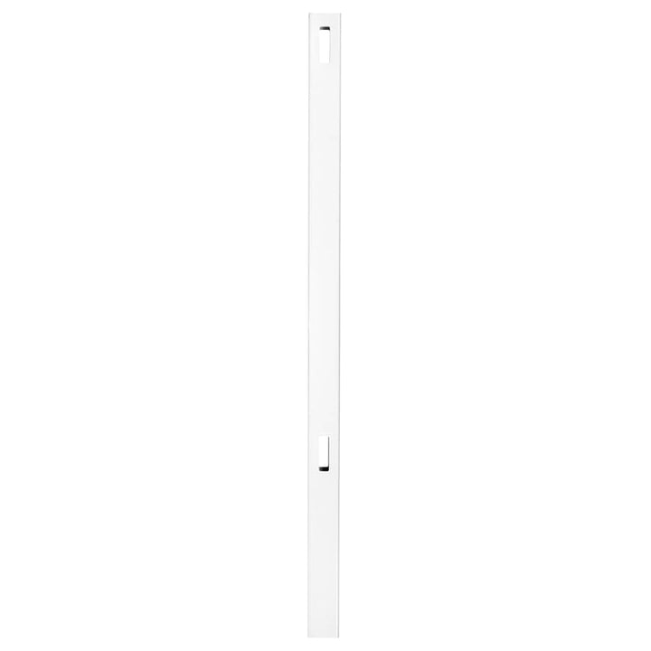 Outdoor Essentials Woodbridge 6-ft H x 5-in W White Vinyl Line Fence Post (Assembled)