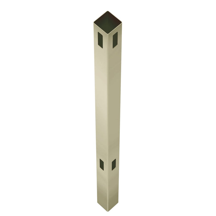 Outdoor Essentials Lakewood 8-ft H x 5-in W Tan Vinyl Corner Fence Post (Unassembled)