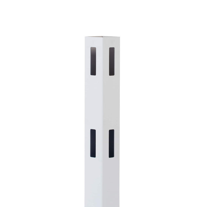Outdoor Essentials Ranch 2-Rail 5-ft H x 5-in W White Vinyl Fence Post (Unassembled)