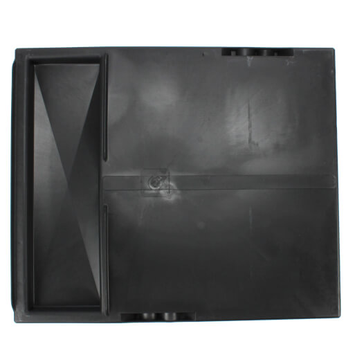 Nordyne 669855R drain pan - side view (Product Type: Drain Pan)