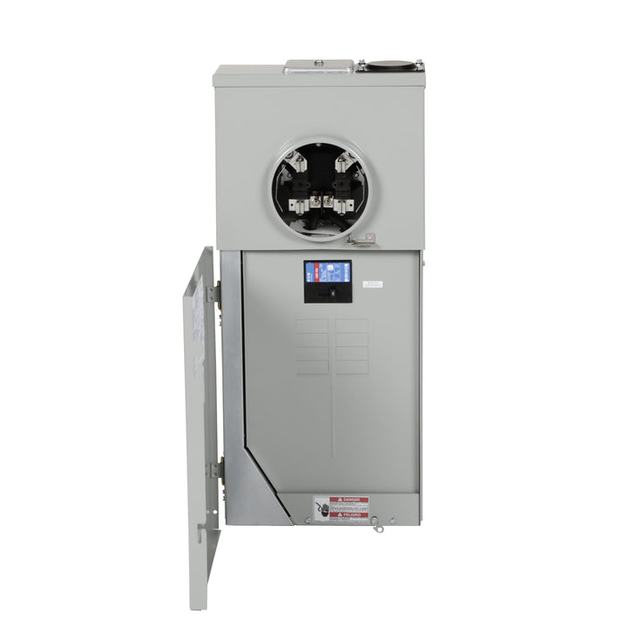 Eaton Type BR 200-Amp 8-space load center - front view