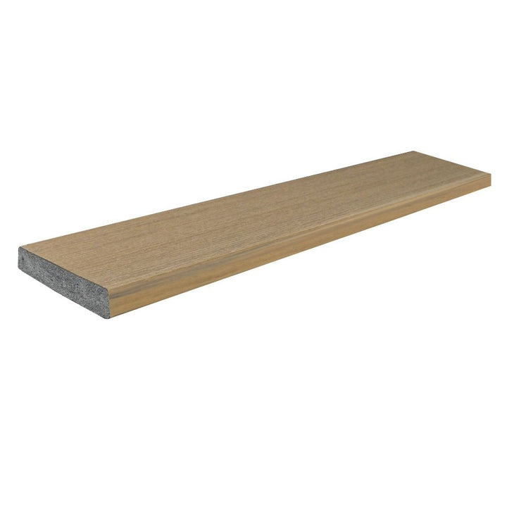 TimberTech Premier+ 1-in x 6-in Natural Oak Square Composite Deck Board