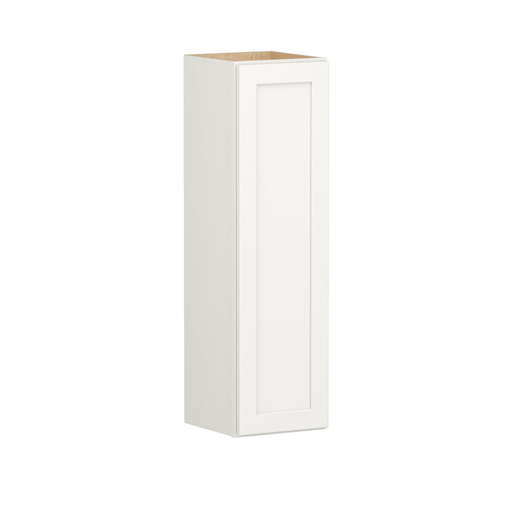 Shenandoah PRO Express Breckenridge 12-in W x 42.125-in H x 12-in D Linen Full Overlay Wall Fully Assembled Plywood Cabinet (Recessed Panel Shaker Door Style)